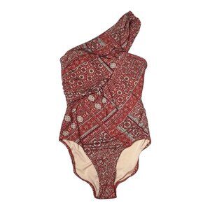 Garnet Hill One Shoulder One Piece Swimsuit Size 08